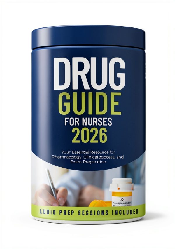 Confident Nurse Pharmacology Kindle Nursing Study Guide-0