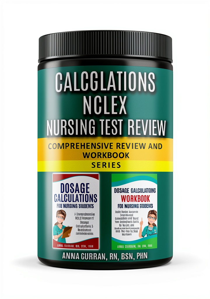 NCLEX Nursing Pharmacology Kindle book open on a tablet
