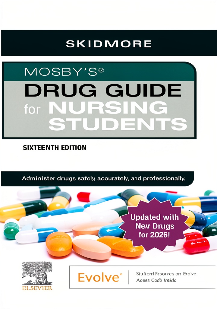 'Elsevier Pharmaceutical Drug Guide open on a tablet in a clinical setting'
