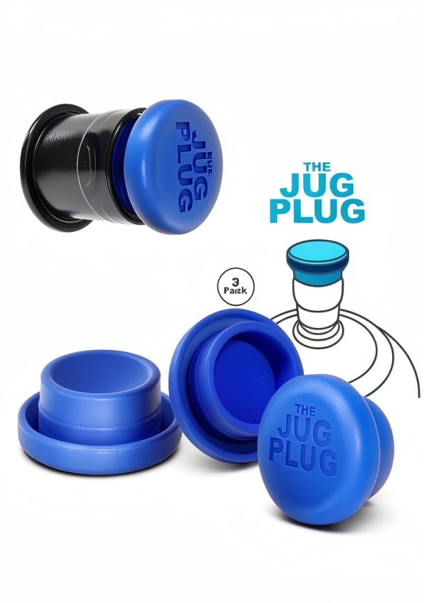 Silicone Jug Cap by The Jug Plug Flexible Seal-0
