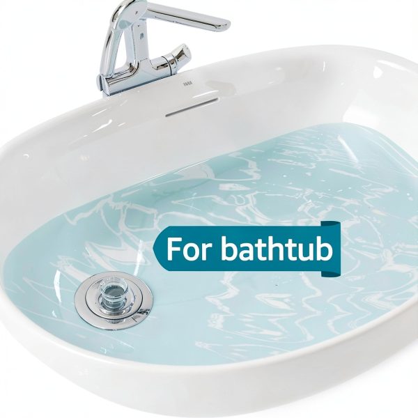 Bathtub Drain Stopper SAIZI Leak Free Seal-3