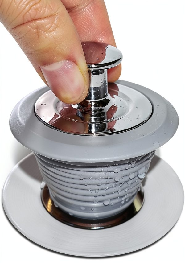 Bathtub Drain Stopper SAIZI Leak Free Seal-0