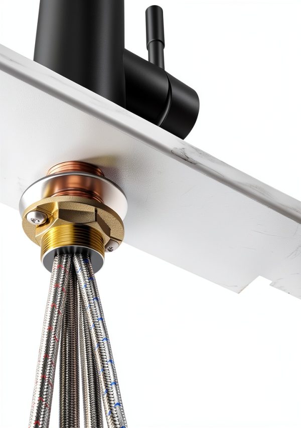 Forious Kitchen Faucet Stainless Steel High Arch-4