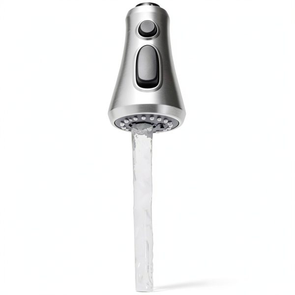 Kitchen Faucet Sprayer Hibbent Brushed Nickel ABS-1