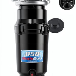Waste Maid 1/2 HP Economy Garbage Disposal 058 Stainless Steel Black-0