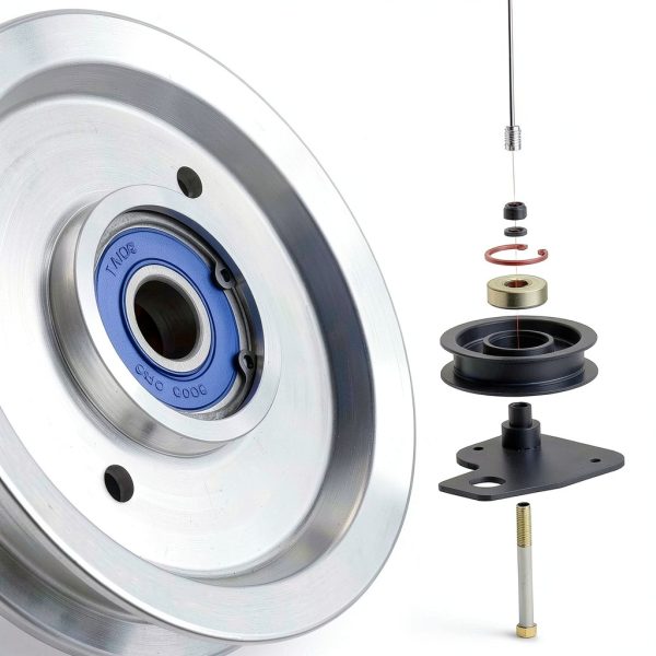 HD Switch Solid Steel Idler Belt Pulley with BIG Bearing Rebuildable-5