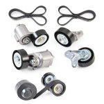 Loosoo Golf 2.5L Belt Drive Kit with Tensioner and Idler Pulleys-0