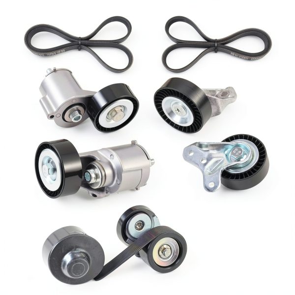 Loosoo Golf 2.5L Belt Drive Kit with Tensioner and Idler Pulleys-0