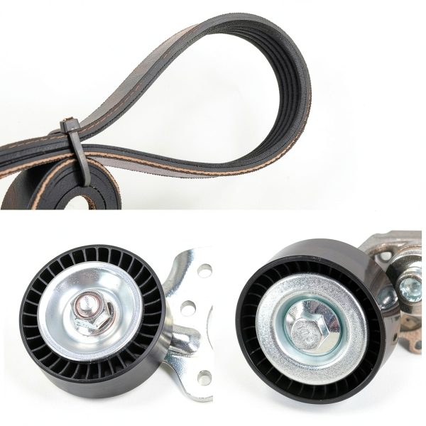 Loosoo Golf 2.5L Belt Drive Kit with Tensioner and Idler Pulleys-5