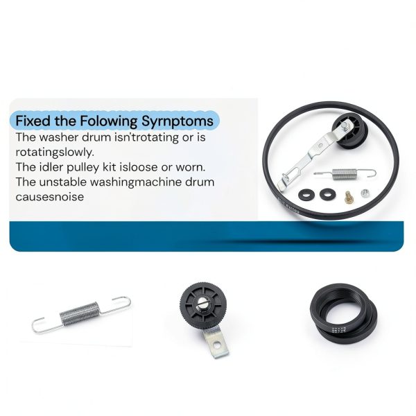 Tfuehn Washing Machine Idler Kit 959P3 with Smooth Belt-4
