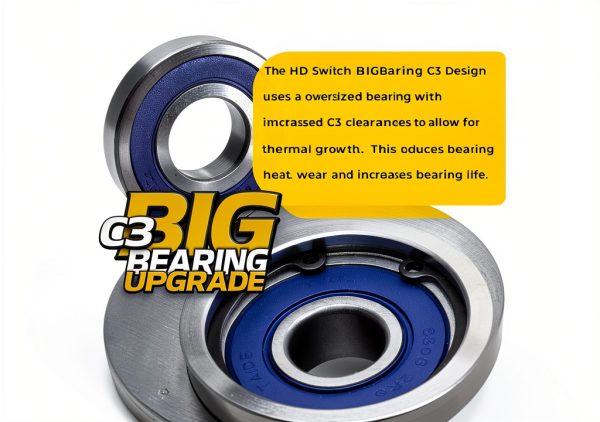 HD Switch Solid Steel Idler Belt Pulley with BIG Bearing Rebuildable-2