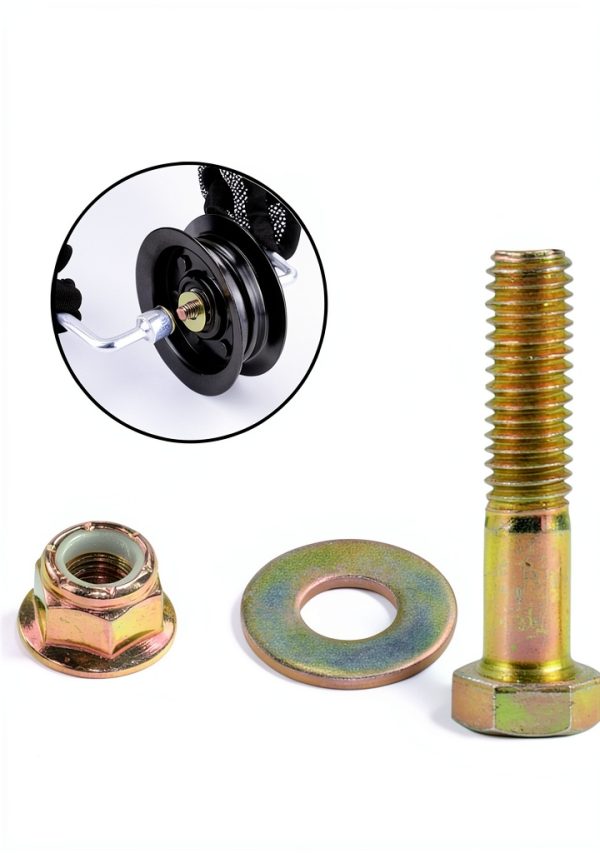 FULAIGE 132-9420 Flat Idler Pulley for Toro Mowers – Steel Replacement-5