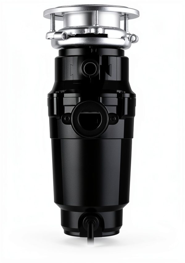 Waste Maid 1/2 HP Economy Garbage Disposal 058 Stainless Steel Black-2