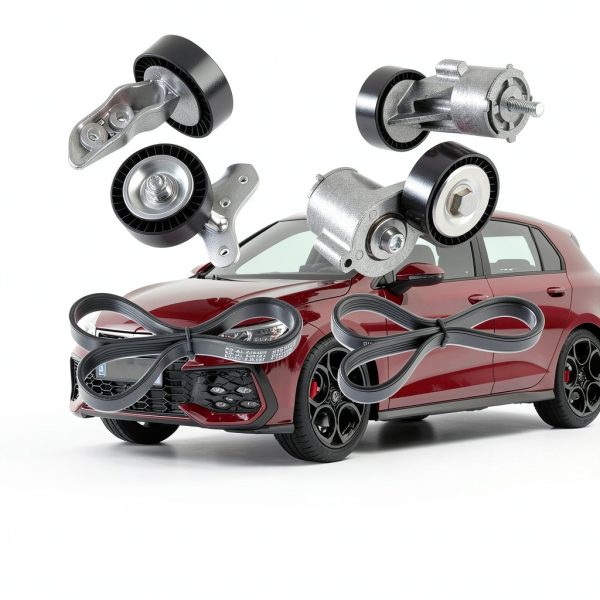 Loosoo Golf 2.5L Belt Drive Kit with Tensioner and Idler Pulleys-3
