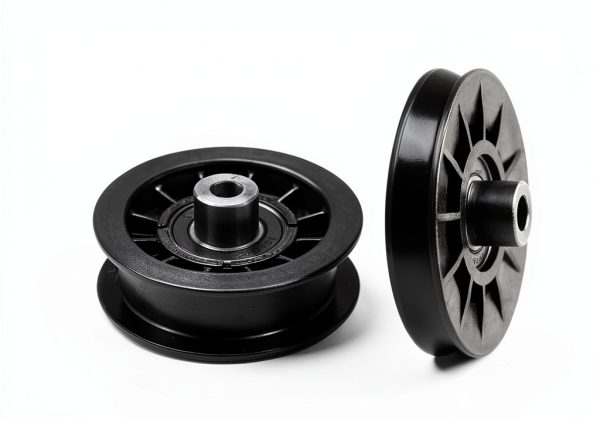 ZHIXING Idler Pulley Set V‑Groove & Flat for Husqvarna Craftsman-6
