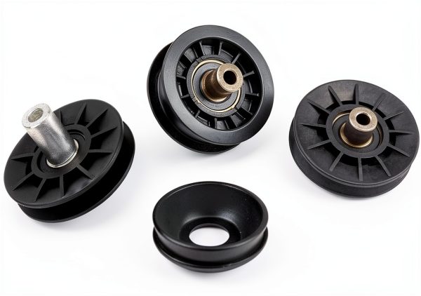 ZHIXING Idler Pulley Set V‑Groove & Flat for Husqvarna Craftsman-1