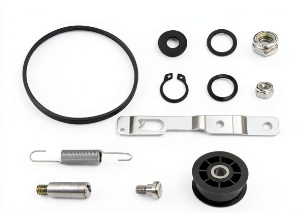 Delixike Washer Idler Pulley and Belt Tensioner Kit 959P3 Metal Rubber-1
